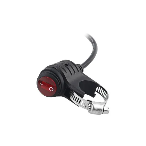 Buton cu suport moto / ATV metalic — imaginea 2