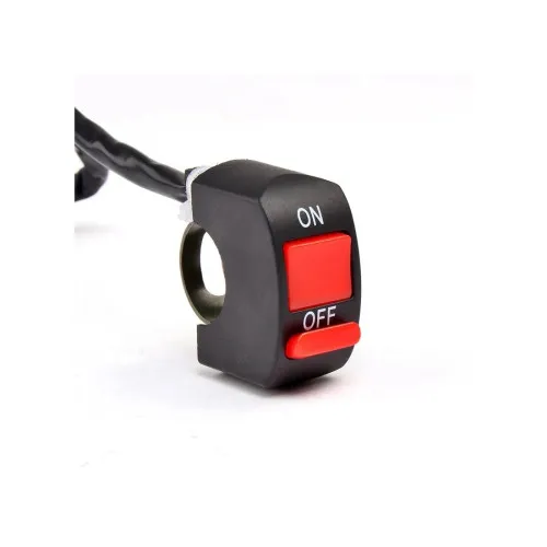 Buton electric moto