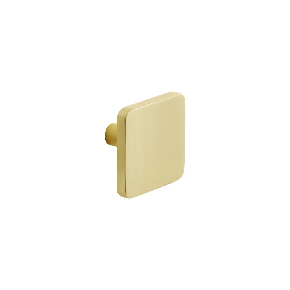 Buton mobila Inspire Keo, 40 mm, aluminiu, auriu, finisaj alama mat