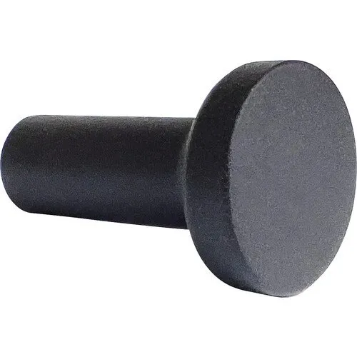 Buton pentru mobila Ø25mm, aluminiu negru