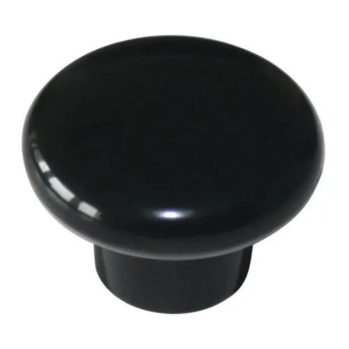 Buton pentru mobila Ø34mm, plastic negru