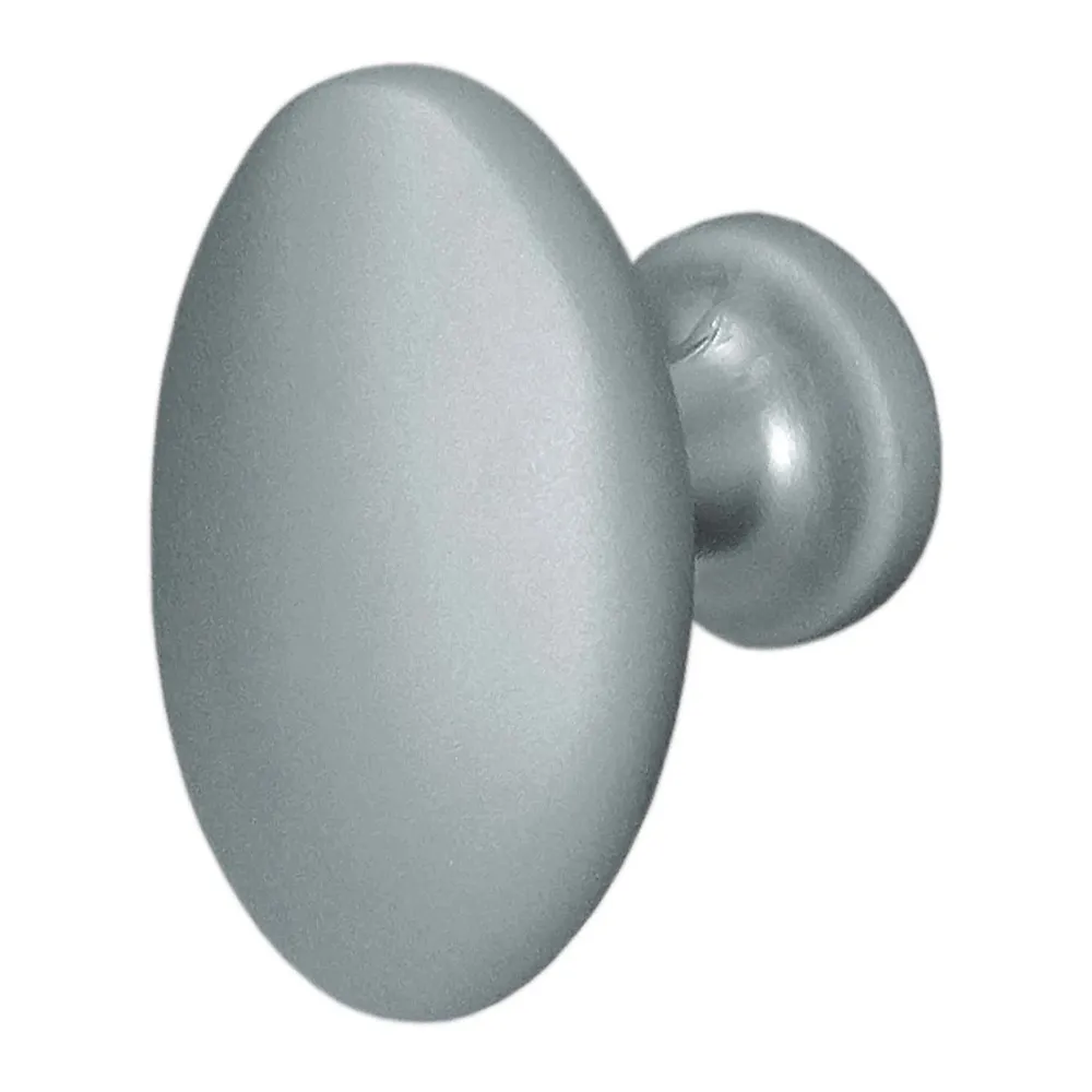 Buton pentru mobila, metalic, crom satinat, M 480.85.23, 35 x 23 x 27 mm