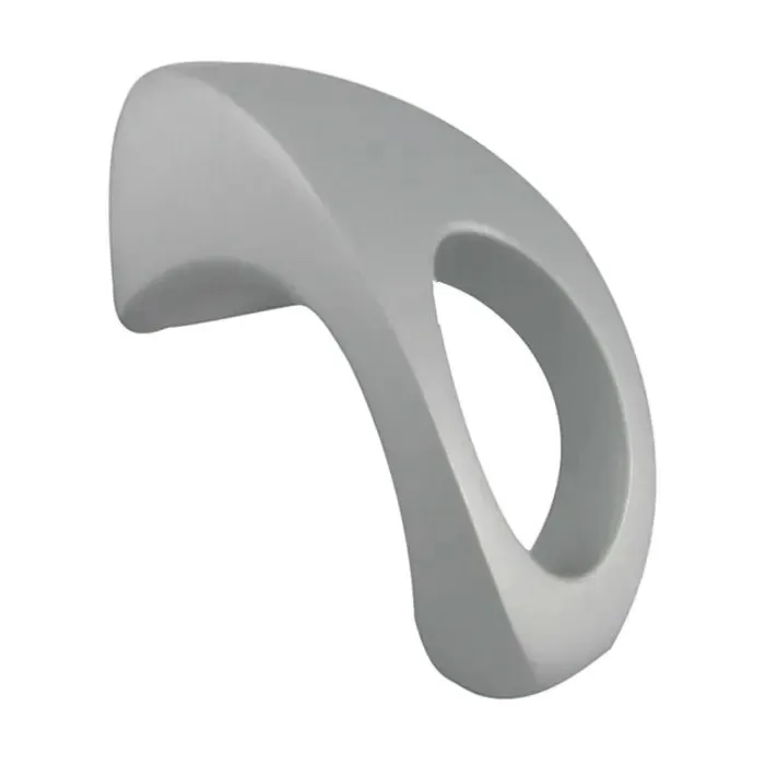 Buton pentru mobila, metalic, cromat satinat, M 486.02.23, 57 x 25 x 30 mm