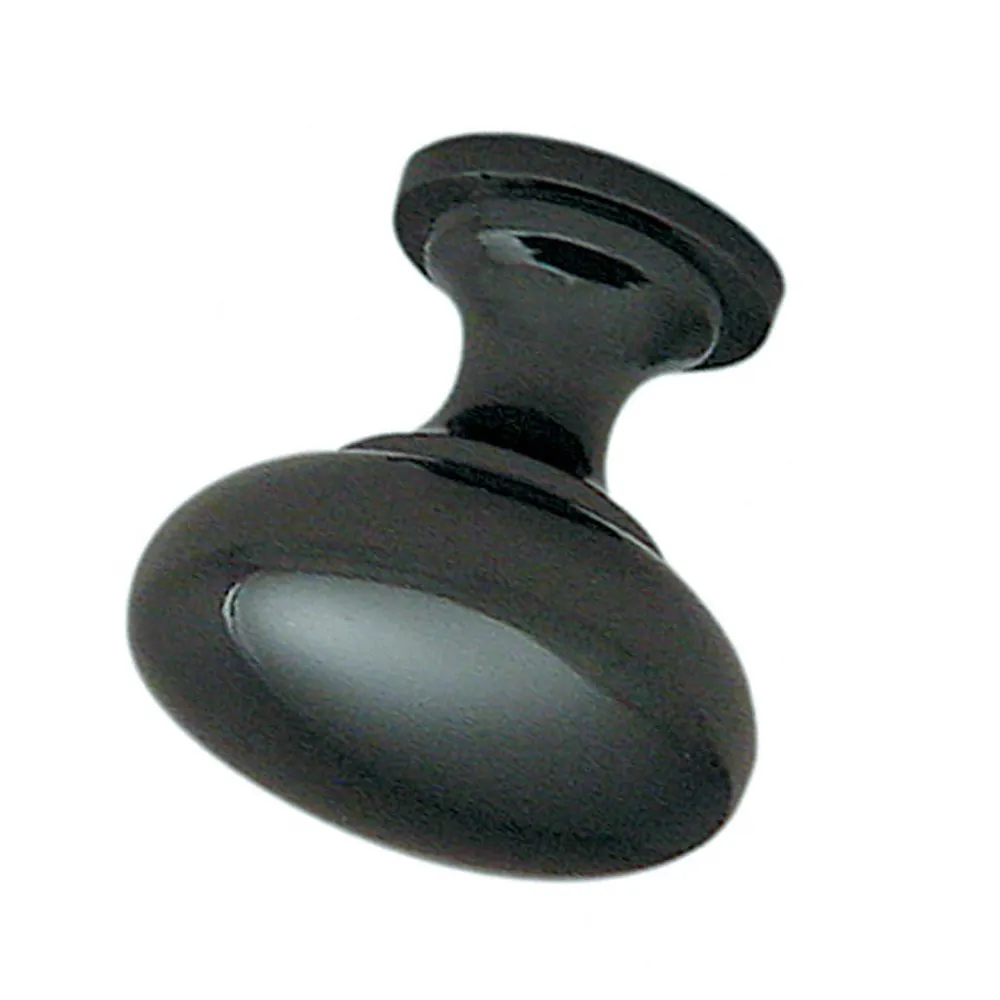 Buton pentru mobila, metalic, nichel negru, M 480.04.26, 28 x 28 mm