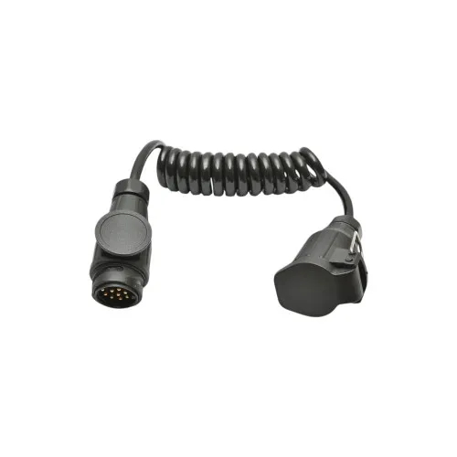 Cablu adaptor remorca 2.2m cu fisa priza 13 13 pini mama tata Breckner Germany — imaginea 2