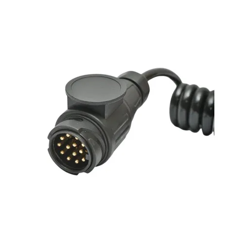 Cablu adaptor remorca 2.2m cu fisa priza 13 13 pini mama tata Breckner Germany — imaginea 3