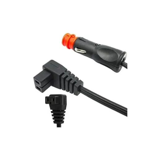 Cablu alimentare frigider auto, 2m, conector tip "Cygaro", 12/24V — imaginea 3