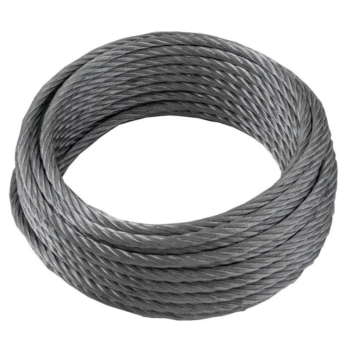 Cablu din otel zincat, Cablero, 10m x 5mm, greutate maxima 131kg