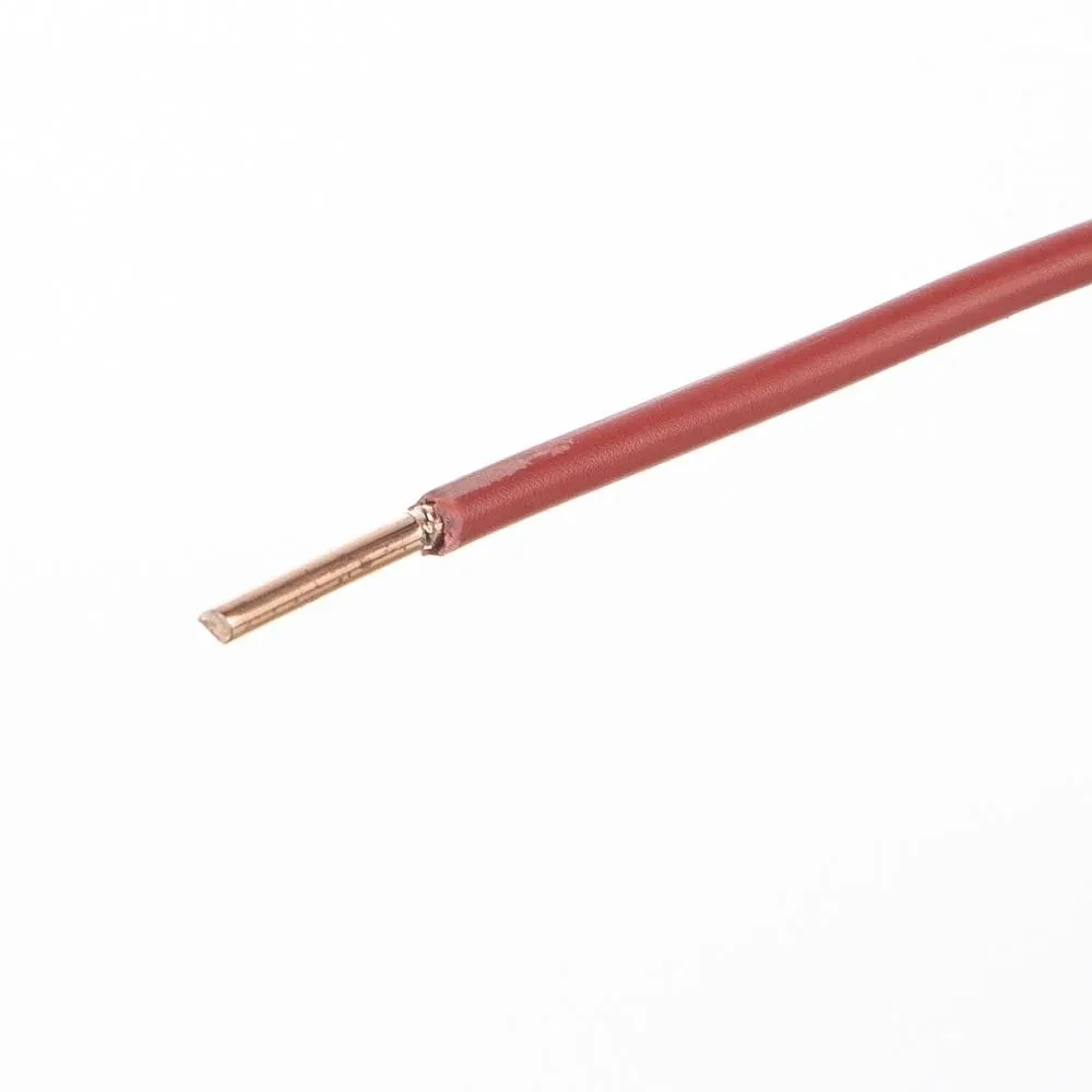 Cablu electric H07V-U, 6 mm, rosu, 1 m