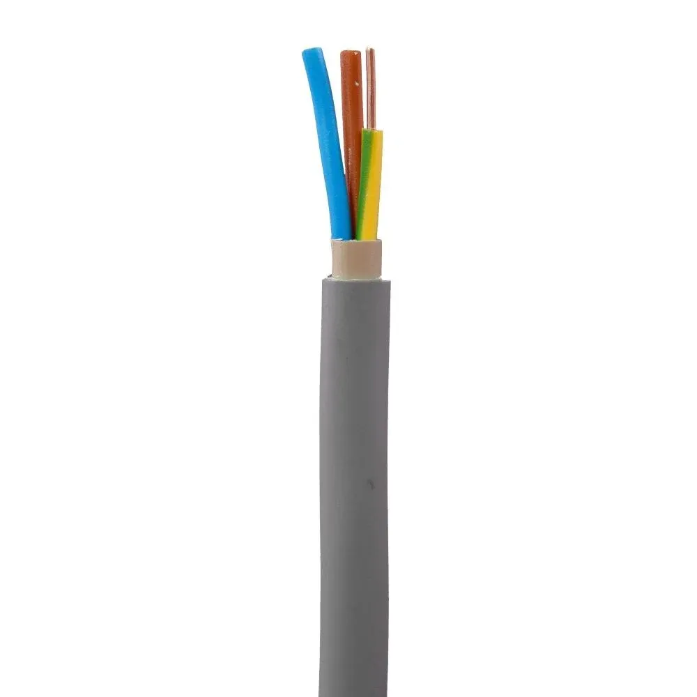 Cablu electric NYM-J, 3x1.5mm, 100m, gri