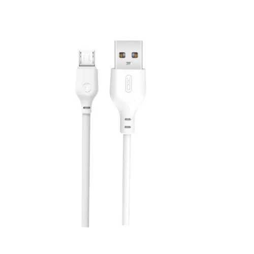 Cablu incarcare 2.1A USB-A la Micro USB 2 m alb