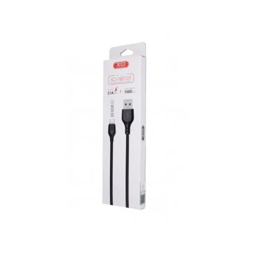 Cablu incarcare 2.1A USB-A la Micro USB 2 m negru — imaginea 2