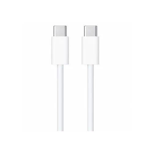 Cablu incarcare rapida si transfer date Type C la Type C alb 1 m — imaginea 2