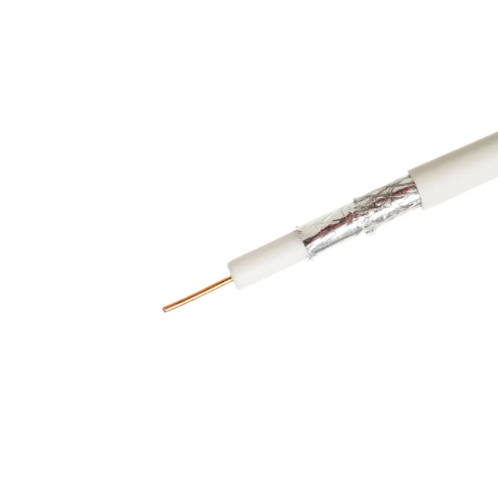 Cablu TV Lexman, coaxial, 21VATC FC-E, 100 m, PVC, alb