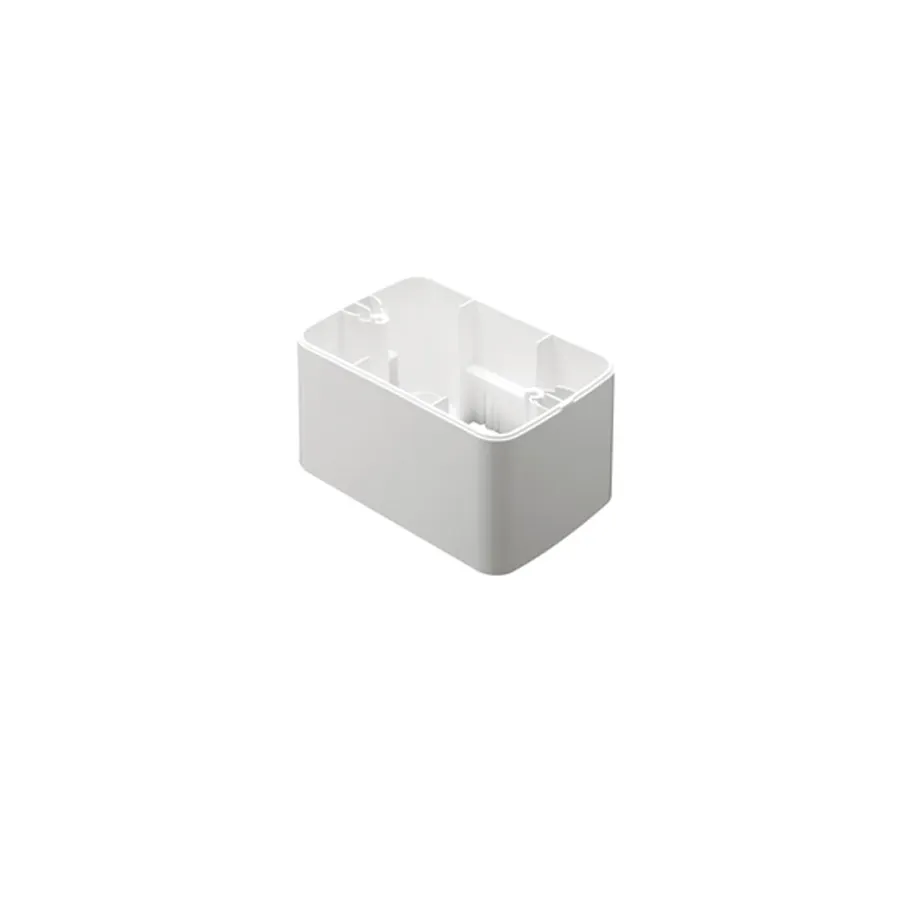 Cadru aparent pentru priza, Gewiss System Top, 4 module, alb