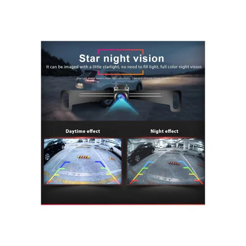 Camera marsarier AHD CVBS pentru placuta inmatriculare sistem P — imaginea 4