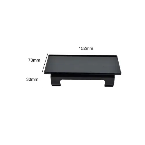 Capac negru proiector LED Bar dublu 15.2x7x3 cm — imaginea 3
