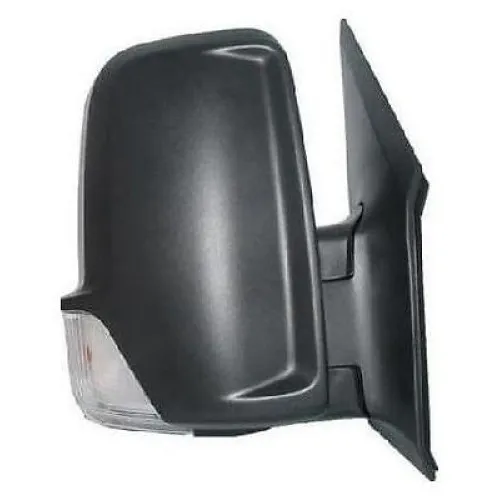 Capac stanga pentru oglinda compatibil Mercedes Sprinter II si VW Crafter 06.2006 -> NEGRU M.S.55 — imaginea 2