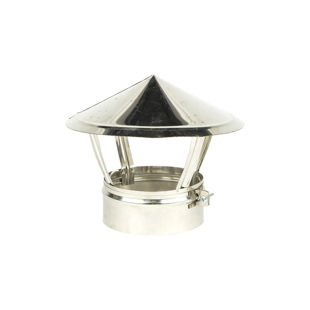 Capac terminal, inox, simplu perete, tip A, grosime 0.5 mm, Ø 160 mm