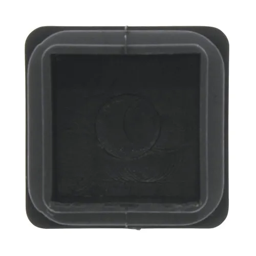 Capace din plastic Tarrox 30mm, negru, pachet 8 bucati, pentru picioare de masa patrate