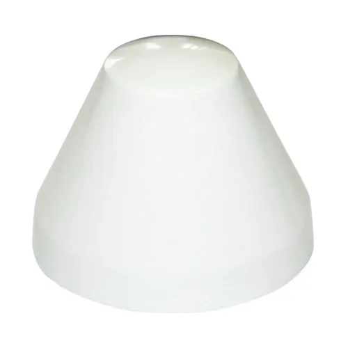 Capace mascare suruburi WC suspendat, 42x28 mm, plastic alb, 1 bucata