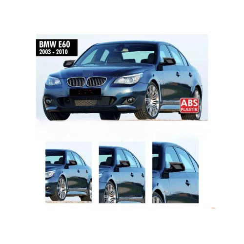 Capace oglinda tip Batman auto compatibile BMW Seria 5 E60 E60 LCI 2003-2010 — imaginea 2