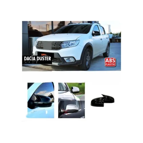 Capace oglinda tip Batman auto compatibile Dacia Duster I Facelift 2014-2017 — imaginea 4