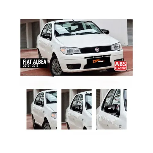 Capace oglinda tip Batman auto compatibile Fiat Albea 2010-2013 — imaginea 2