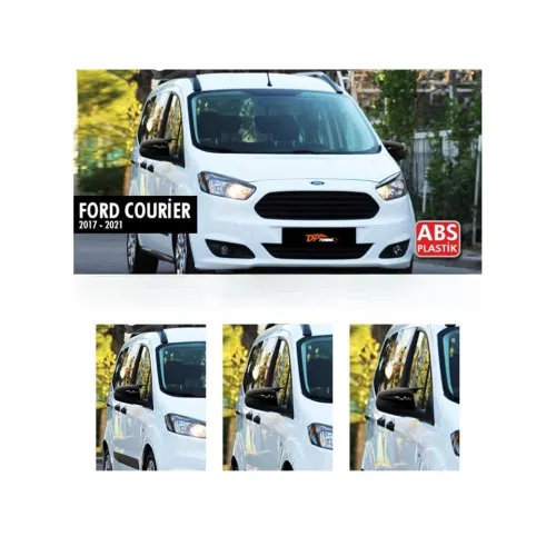 Capace oglinda tip Batman auto compatibile Ford Courier 2018-2021 — imaginea 2