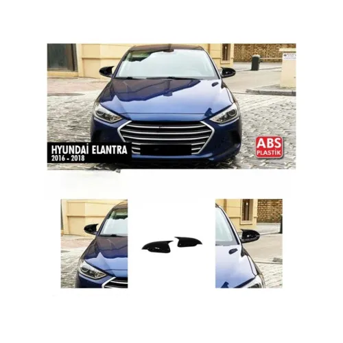 Capace oglinda tip Batman auto compatibile Hyundai Elantra 2016-2018 fara semnalizare in oglinda