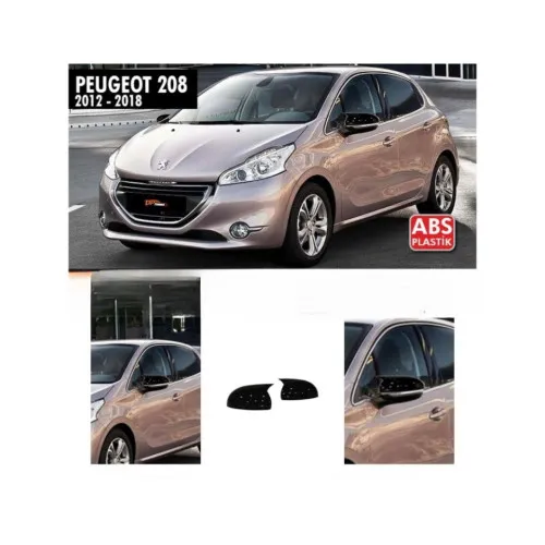Capace oglinda tip Batman auto compatibile Peugeot 208 2012-2018