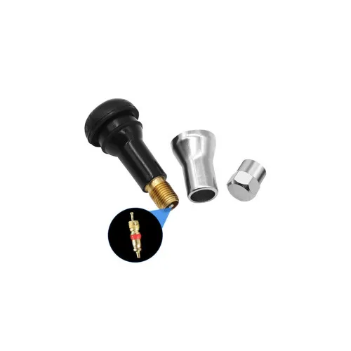 Capace si imbracaminte valve auto crom TR413 13 inch 5 bucati — imaginea 2