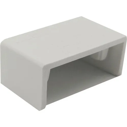 Capace terminale canal cablu Comtec 60x40 mm, alb, 2 bucati