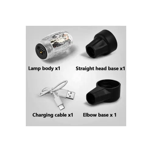 Capace valve auto LED USB-C reincarcabile 2 bucati — imaginea 3