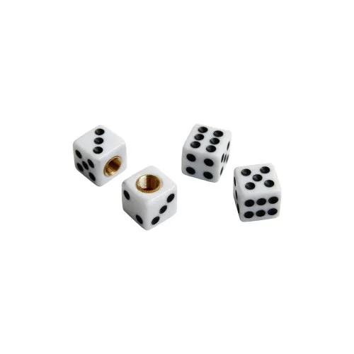 Capace valve auto model Zar alb set 4 bucati