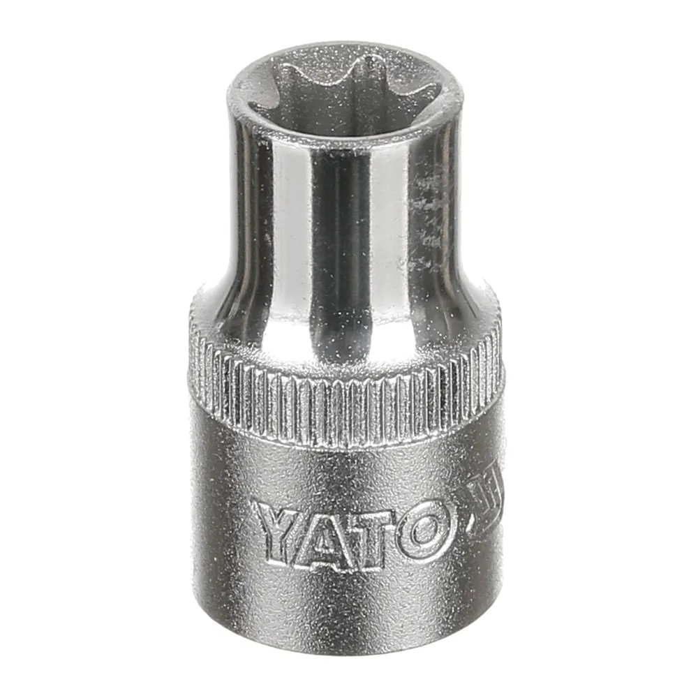 Capat tubulara torx Yato, otel crom-vanadiu, 1/2" - E14