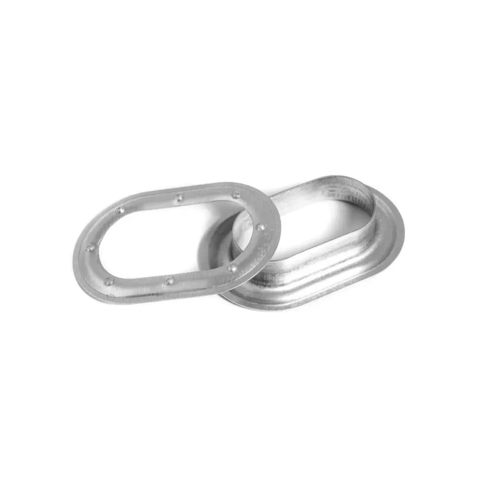 Capsa ovala, pentru prelate, metalica, 42 mm, set 6 bucati