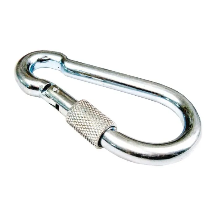 Carabina cu siguranta, din otel zincat, Lumytools LT76798, 8 x 80 mm