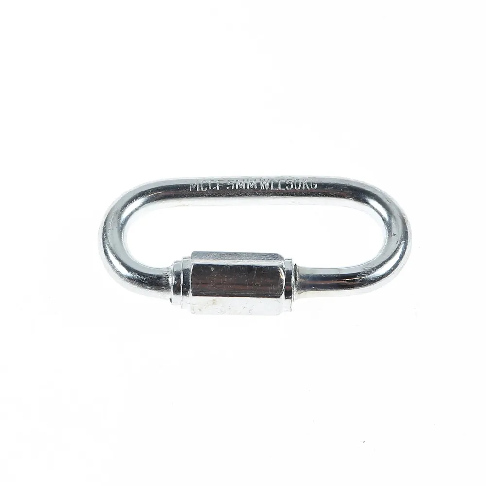 Carabina rapida, din otel zincat, Cablero CD061L05U, grosime 5 mm, set 2 bucati