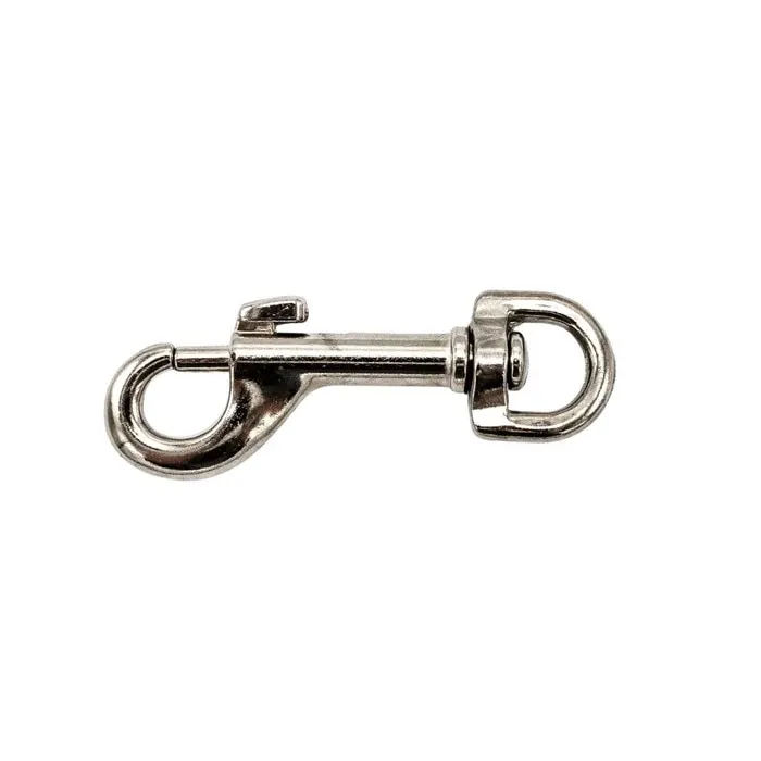 Carabina rotativa, din aliaj zincat, Lumytools, cu inel, 65 x 11 mm