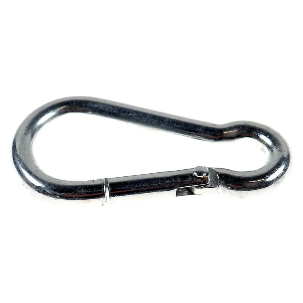 Carabine din otel zincat, Cablero CD061A06U, grosime 6 mm, set 2 bucati