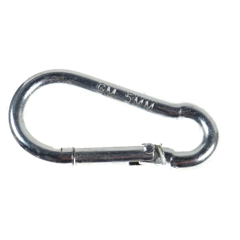 Carabiniera din otel zincat, grosime 5 mm