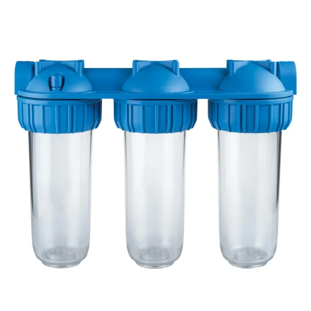 Carcasa filtru apa potabila ATLAS Filtri JUNIOR TRIPLEX PLUS 3P BFO SX TS 7", RA110T731, 1"