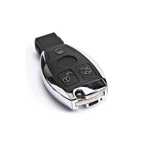 Carcasa telecomanda compatibila Mercedes, cu lamela — imaginea 2