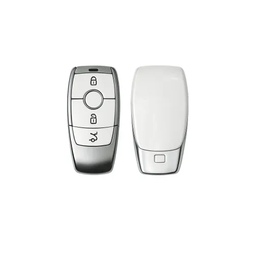 Carcasa telecomanda compatibila Mercedes, cu lamela — imaginea 2