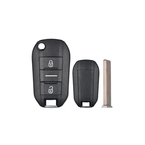 Carcasa telecomanda compatibila Peugeot / Citroen , cu lamela — imaginea 4
