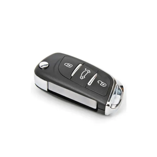 Carcasa telecomanda compatibila Peugeot / Citroen , cu lamela — imaginea 2