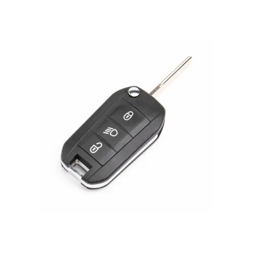 Carcasa telecomanda compatibila Peugeot / Citroen , cu lamela — imaginea 2