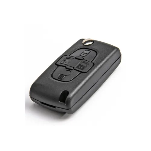 Carcasa telecomanda compatibila Peugeot, cu lamela