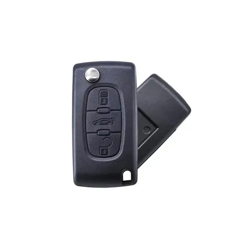 Carcasa telecomanda compatibila Peugeot cu lamela